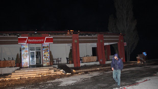 Erzincan'da akaryakıt istasyonu yakınında yangın