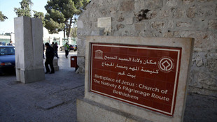 Filistin'deki Doğuş Kilisesi'ndeki mozaikler gün yüzüne çıktı