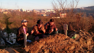 Fındık üreticilerinden cenaze namazlı eylem