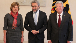 Gauck Dündar'ı kabul etti