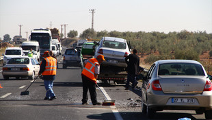 Gaziantepte trafik kazası: 2 ölü 2 yaralı