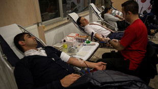 Hayat için kan verdiler