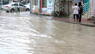 Iğdır'da şiddetli sağanak