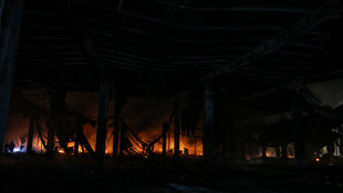 İstanbulda fabrika yangını