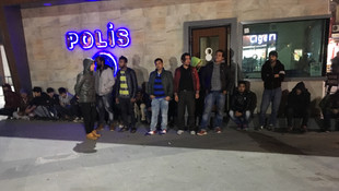 İstanbul'da kaçak göçmen uygulaması