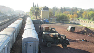 İstanbul'dan sevk edilen askeri araçlar Gaziantep'te
