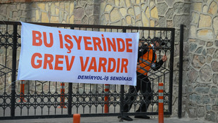 İZBAN'da grev başladı