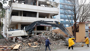 Kadıköy'de yıkım