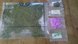 Kargo paketinden uyuşturucu çıktı