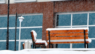 Kastamonu'da kar yağışı etkili oluyor