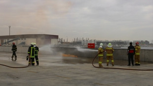 Kepez Limanı'nda ISPS Kod tatbikatı