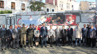 Kızılayın Vatan sana kanım feda kampanyası