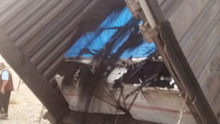 Kömür arasında kaçak sigara sevkiyatı