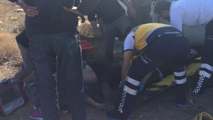 Konya'da kamyonet şarampole devrildi: 1 ölü, 1 yaralı