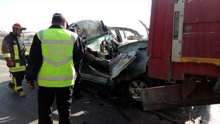 Konya'da trafik kazası: 1 ölü, 4 yaralı