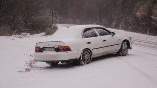 Kütahya'da kar yağışı