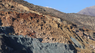 Maden ocağındaki heyelan