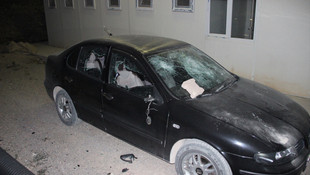 Mahalleli, evlerine düşen taşlar nedeniyle ocağı bastı