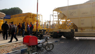 Manisa'da sara nöbeti geçiren yayaya tren çarptı