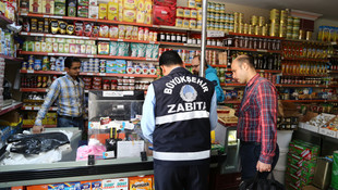 Mersin'de yabancı dildeki tabelalara denetim