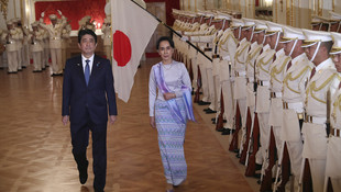 Myanmar Dışişleri Bakanı Suu Çii Japonya'da