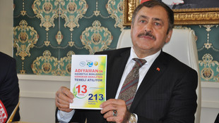 Orman ve Su İşleri Bakanı Eroğlu Adıyaman'da