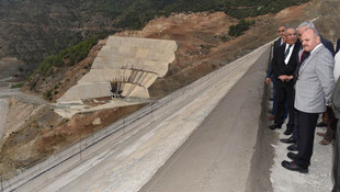 Pamukluk Barajı'nın yüzde 84'ü tamamlandı