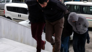 Park halindeki tırları çaldıkları iddiası