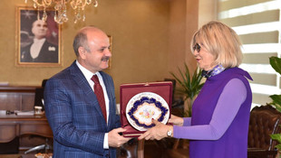 Portekiz'in Ankara Büyükelçisi Silva Mersin'de