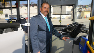 Rahatsızlanan yolcu belediye otobüsüyle hastaneye götürüldü