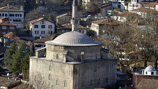 Safranbolu'da tarihi camide restorasyon