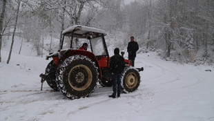 Sakarya'da kar yağışı