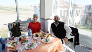 Şampiyonlar golf oynadı