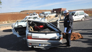 Şanlıurfa'da otomobil devrildi: 1 ölü, 1 yaralı