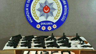 Şanlıurfa'da silah kaçakçılığı