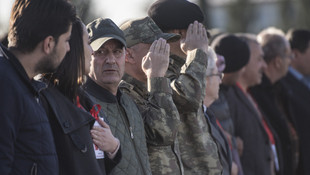 Şehit Astsubay Topuz için Gaziantep'te tören düzenlendi