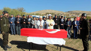Şehit korucu Abdulkadir Bekler köyünde toprağa verildi