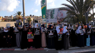 Şeyh Salah’a destek gösterisi