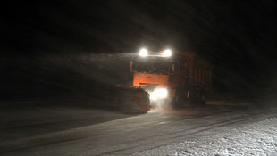 Sivas'ta kar yağışı