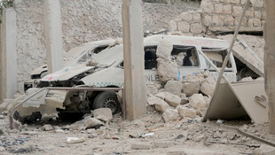 Suriye'de tıp merkezine saldırı