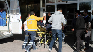 Suriye'de yaralanan asker Kilis'e getirildi