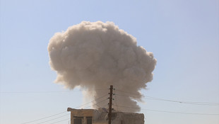 Halep'te yerleşim alanlarına saldırı