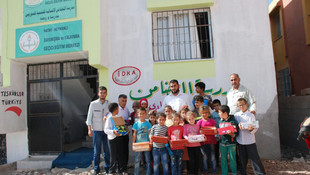 Suriyeli öğrencilere destek