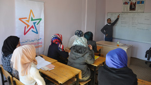 Suriyeliler Türkçe öğreniyor
