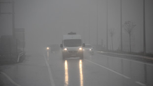Tekirdağ'da yoğun sis