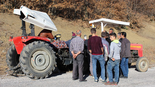 Tokat'ta traktör devrildi: 1 ölü, 3 yaralı