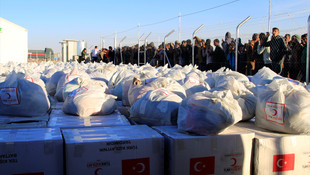 Türk Kızılayından Musullu ailelere yardım