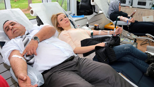 Türk Kızılayı'nın kan bağışı kampanyası