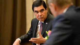 Türkmenistan Devlet Başkanı Berdimuhammedov Rusya'da