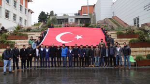 Üniversiteliler şehit Kaymakam Safitürk'ü andı